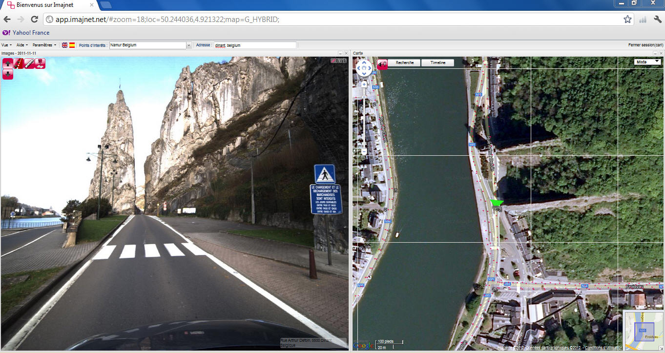 imajnet sur route